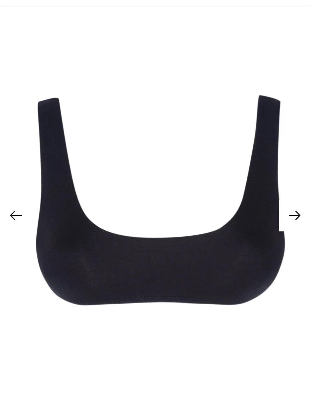 Monday Swimwear Black Bikini Bottom - Classic Solid